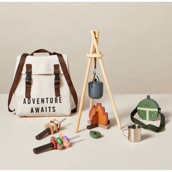 Hearth & Hand With Magnolia Other - Toy Campfire Adventure Awaits Playset - 27pc - Hearth & Hand with Magnol…